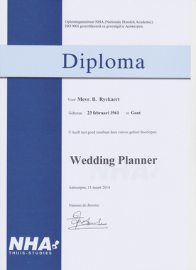 diploma wedding plannere